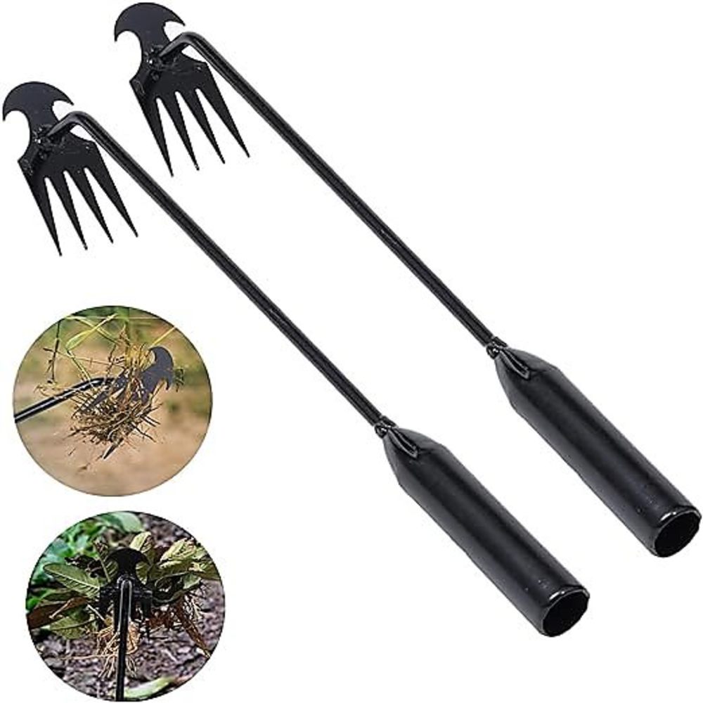 Farming Agriculture Tools - 4 dientes - Desmalezador manual multifuncional