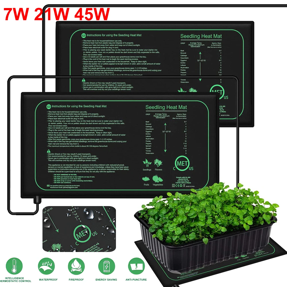 Plant Growth Regulator - Estera térmica para plántulas de 10/25/50CM,