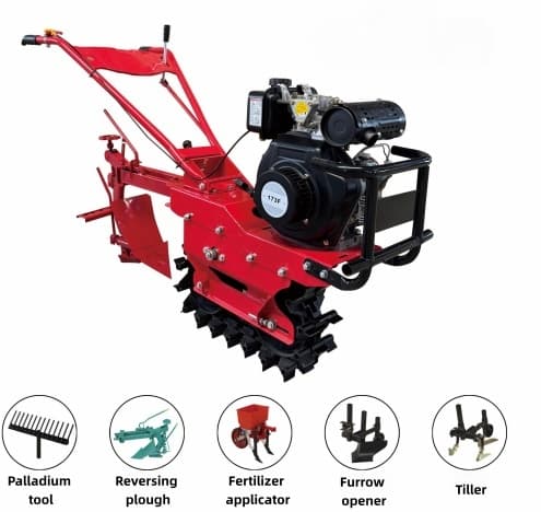 Mini cultivador agrícola a peq - List Of Agriculture Farming reseña y precio