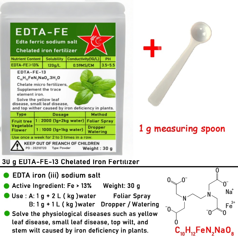 Fertilizante de hierro quelado - Plant Growth Regulator reseña y precio