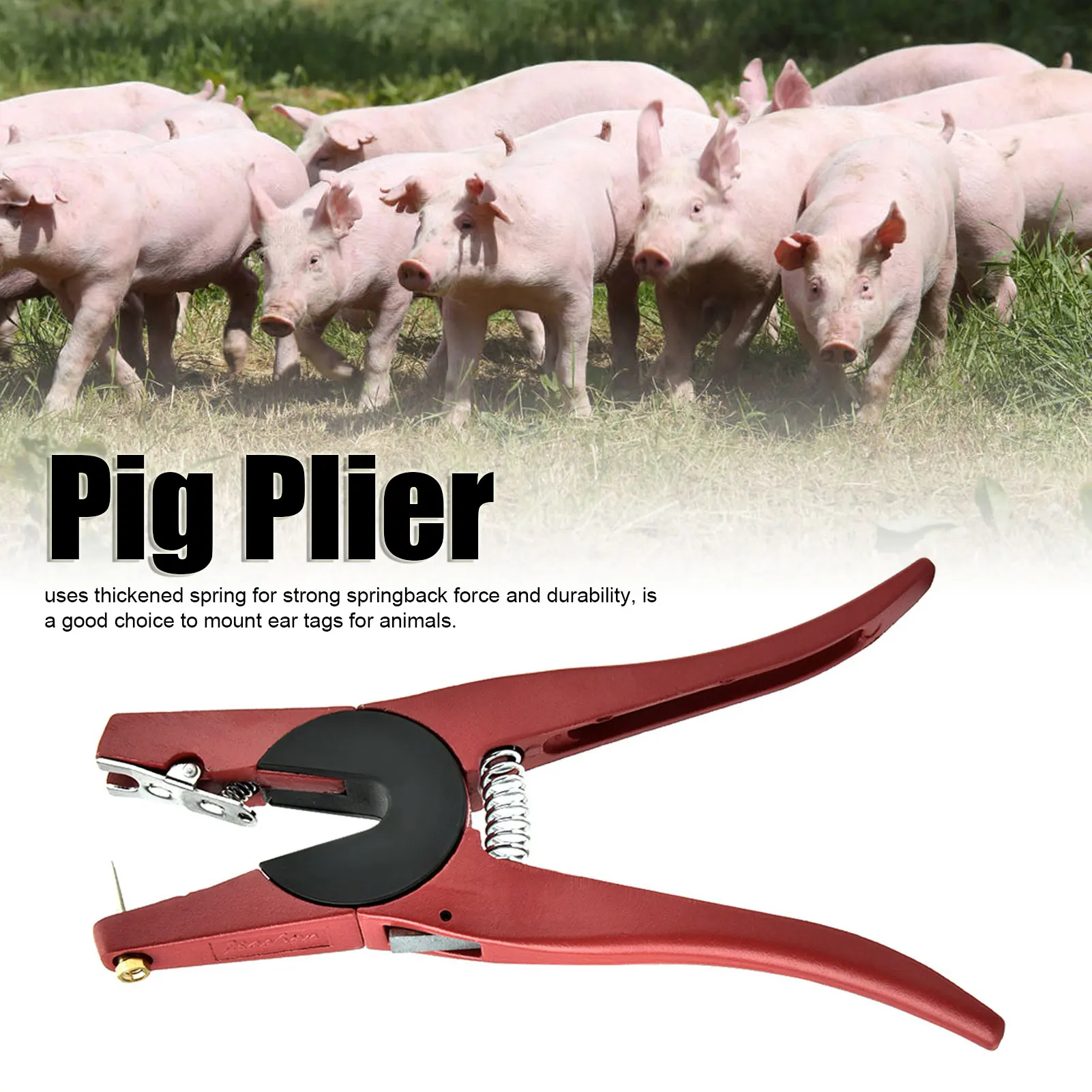 Pinza de Aleación Roja para Et - Livestock Ear Tag reseña y precio