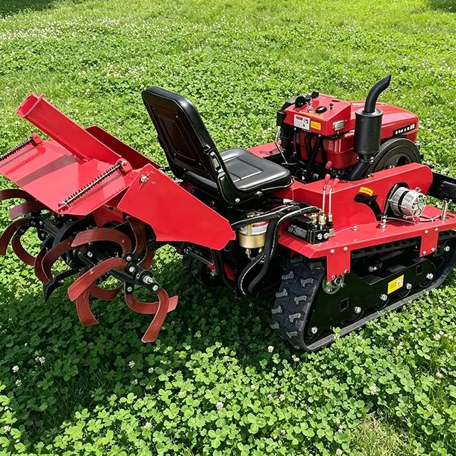 Cultivadora Rotativa de Orugas - Farming Agriculture Tools reseña y precio